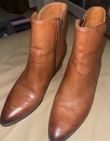 Cox Leder Stiefeletten cognac braun Gr 40 neu Nordrhein-Westfalen - Haltern am See Vorschau