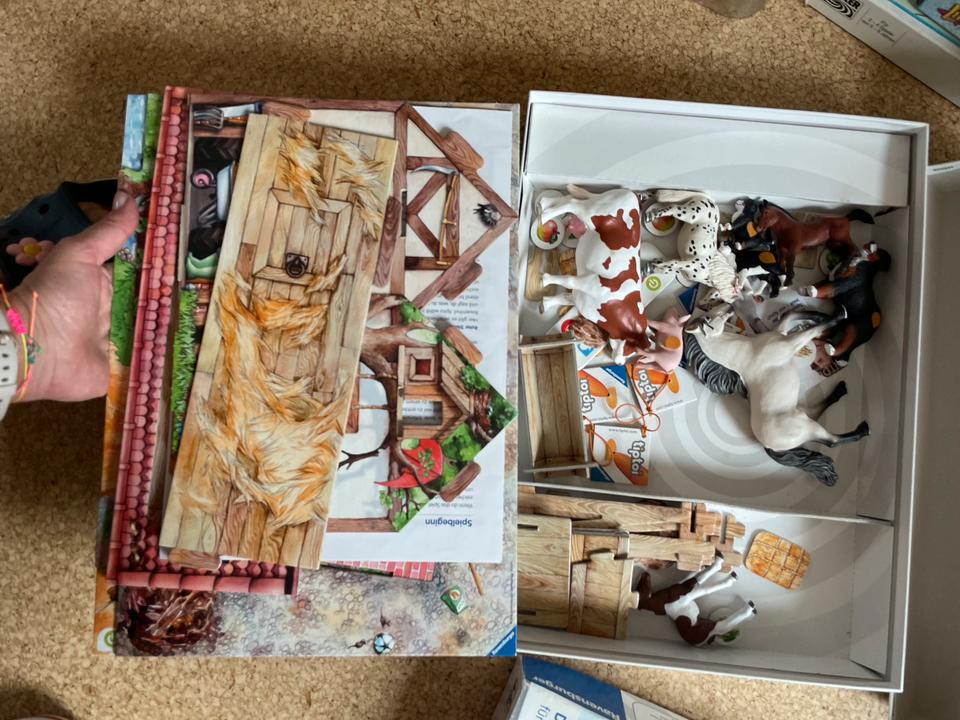 Tiptoi Stift, Puzzle, Spieler, Tier set, Bauernhof, extra Tiere in Göcklingen