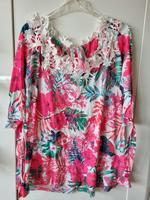 Tredy Bluse Tunika Ibiza Sommer Spitze Glitzer XL 42 Nordrhein-Westfalen - Wickede (Ruhr) Vorschau