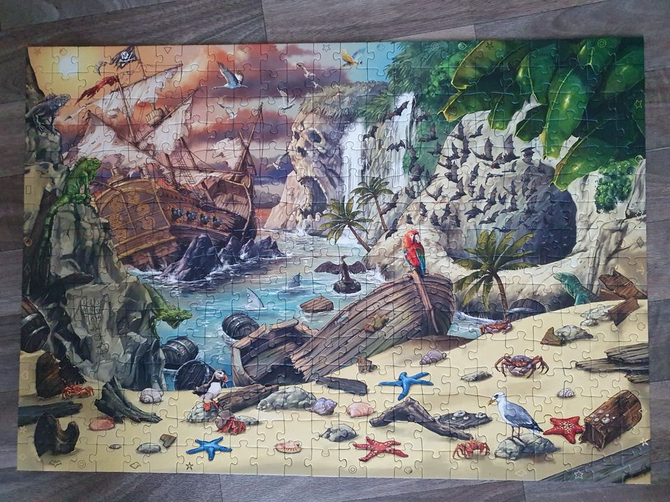 Ravensburger Puzzle 368 No.129546-Exit Kids-Das Piratenabenteuer in Pretzien