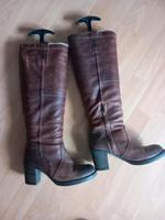 Catwalk Stiefel, Leder,  drinnen mit Lammfell Berlin - Steglitz Vorschau