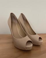 GUESS Pumps Beige Nude Super Zustand Hessen - Bischofsheim Vorschau