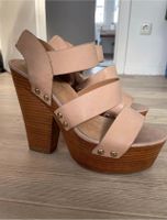 ALDO Leder high heels wedges nude Gr 39 Hannover - Südstadt-Bult Vorschau