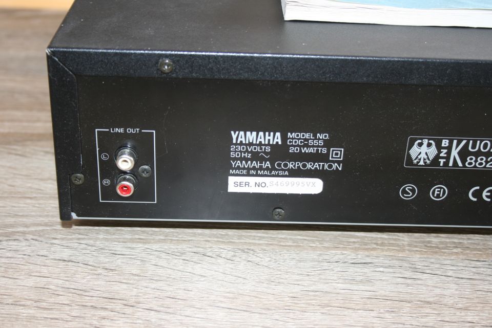 Yamaha CDC-555 5 Fach cd wechsler mit Fernbedienung in Bremen