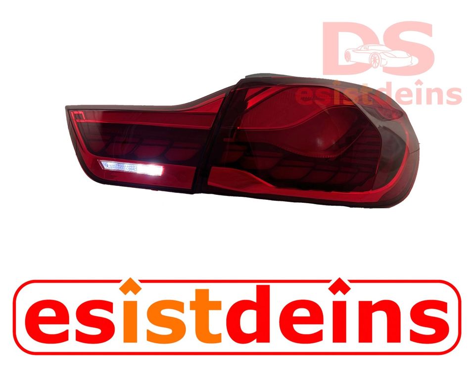 BMW 4er F32 F33 F36 M4 F82 LED Rückleuchten in Rot Bj. (13-21) in Quickborn