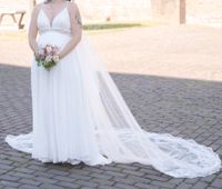 Brautkleid / Hochzeitskleid mit Schleier Nordrhein-Westfalen - Jülich Vorschau