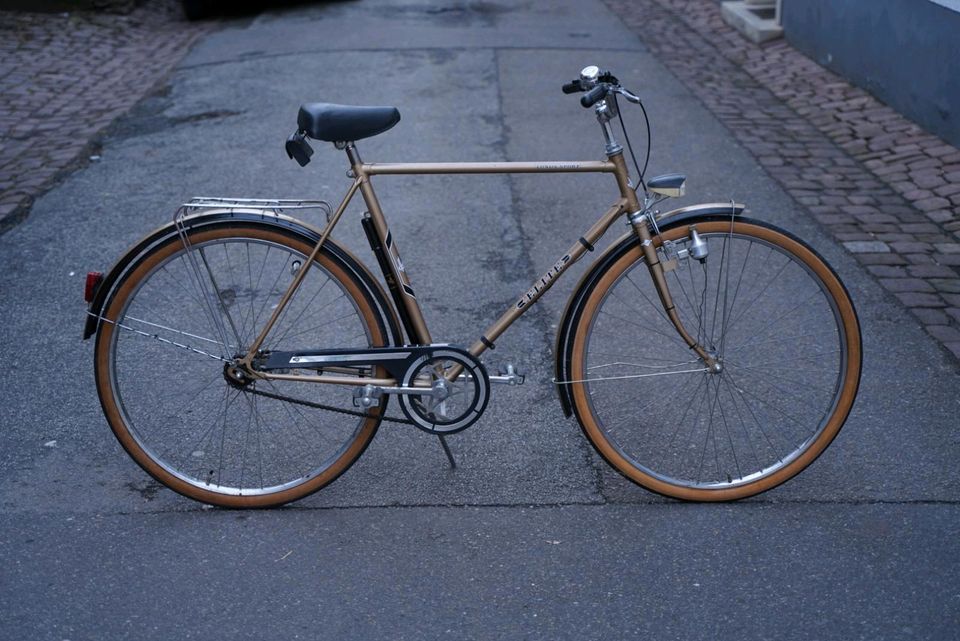Retro/Vintage Fahrrad bronze in Heidelberg