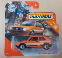 Matchbox Volkswagen VW Golf MK 1, orange, Spielzeugauto Baden-Württemberg - Langenenslingen Vorschau
