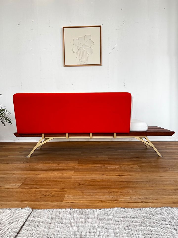 Teak Daybed Mid Century Sofa 60er Couch 70er Design Space Age in Hamburg