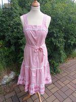 Original 70er Jahre Kleid,Rosa Weiß kariert,Baumwolle,Trägerkleid Thüringen - Gotha Vorschau