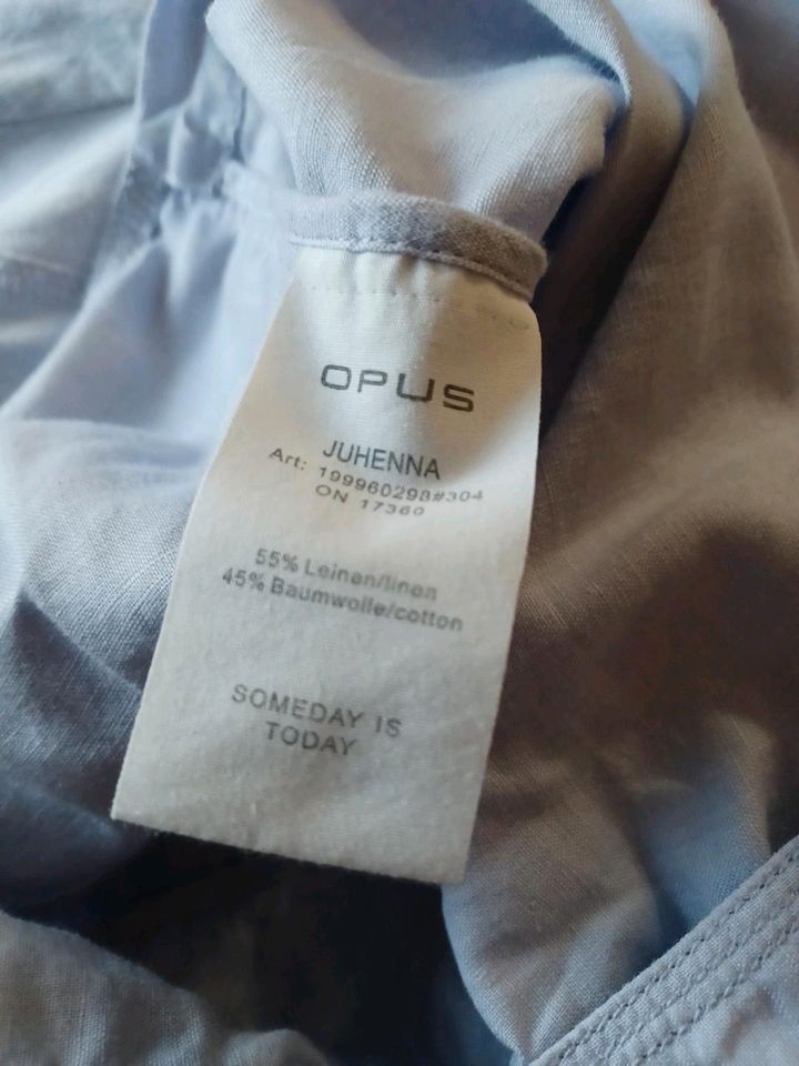 Opus Sommerblazer Leinen-Baumwolle Gr 40 neu in Bad Tölz