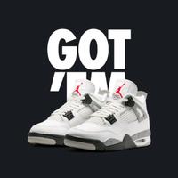 Nike Air Jordan 4 Retro White Cement EU 43 UK 8,5  2025 Hessen - Wetzlar Vorschau