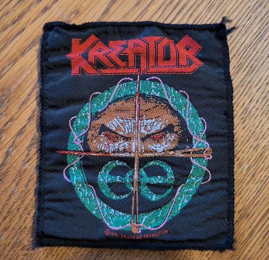 Kreator Patch Heavy Metal 1991 in Elsdorf