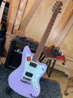 E Gitarre handgefertigt Jazzmaster Form relic Nitro Tonerider Nordrhein-Westfalen - Mönchengladbach Vorschau