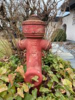 antiker Hydrant | rot | Gusseisen Bonn - Kessenich Vorschau