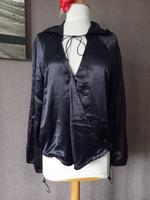 Hoodie Kapuzen Bluse aus Satin von Alba Moda Gr 36 Hessen - Maintal Vorschau