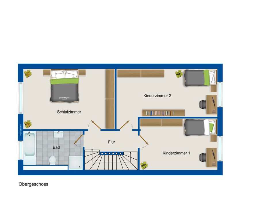 Hochwertiges Reihenendhaus mit modernem Design inkl. zwei PKW Stellplätzen zum Verkauf. in Bühlertal