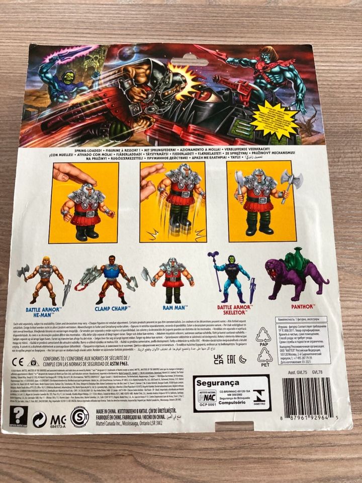 RAM-MAN / MOTU / ORIGINS / PRODUKTIONSFEHLER! EINMALIG! in Spaichingen