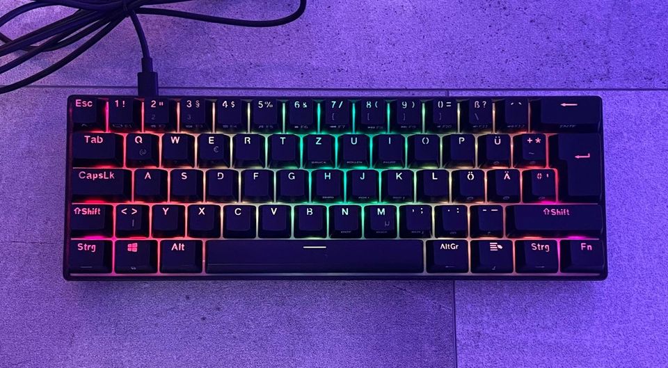 RK61 Royal Kludge Keyboard (60% RGB Gaming Tastatur) in Vellberg
