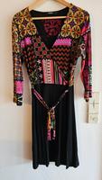 Desigual, Wickeloptik Kleid, Gr. L, schwarz, bunt #1 Baden-Württemberg - Bühl Vorschau