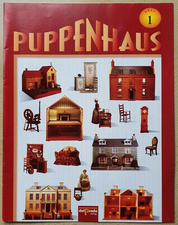 Puppenhaus rote Edition del Prado, vollständig, komplett ungebaut in Ingersheim