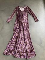 Kleid Samtkleid in Gr. L top erhalten Pailsleymuster Bayern - Donauwörth Vorschau