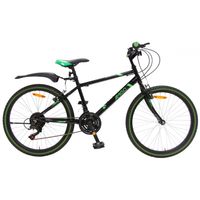 24 Zoll Fahrrad Mädchen Jungen Jugendrad Mountainbike MTB Grün Nordrhein-Westfalen - Greven Vorschau