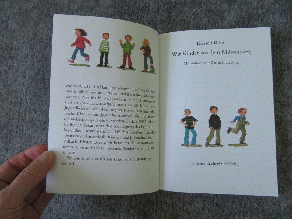 Kirsten Boie: Wir Kinder aus dem Möwenweg, Kinderbuch, Buch in Dülmen
