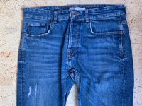 Gr. 40 (M) - ZARA Herren-Jeans, 5-Pocket, Used-Look, blau Nordrhein-Westfalen - Coesfeld Vorschau