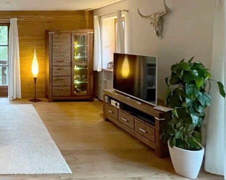 Wohnwand und Sideboard / TV-Board Wohnzimmerschrank Vitrine in Frauenau