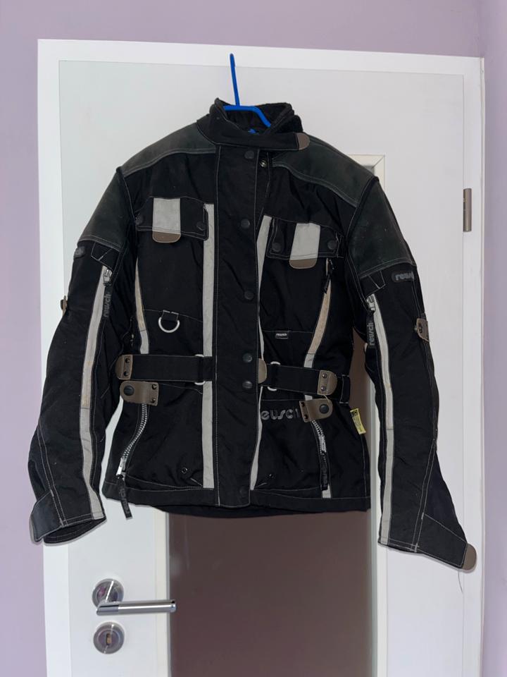 Motorradjacke Textil mit Ledereinsätzen, Fa. Reusch, Gr. XS / 36 in Lage