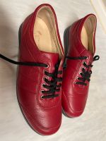 Ströber Schuhe Gr.7,5 rot Leder Ca.Gr.41 für eigene Einlagen Baden-Württemberg - Denzlingen Vorschau