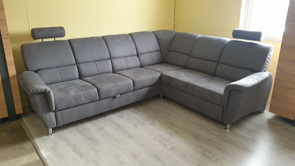 NEU - Eck und Funktions Couch Schlaffunktion Bettkasten - NEU in Perleberg