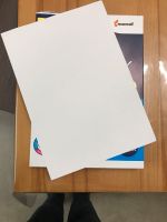Papier weiß stabil dicke Qualität  125 Blatt 5 Pakete Niedersachsen - Rhauderfehn Vorschau