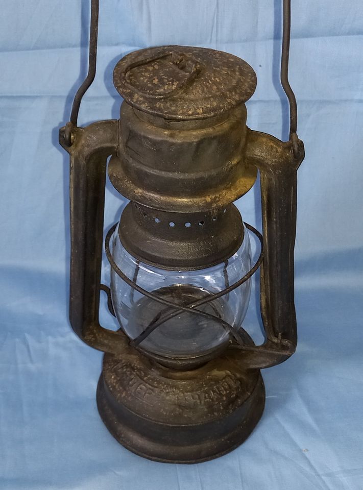 Antike Petroleumlampe Feuerhand 275 Baby, 24,5 cm hoch in Köln