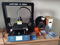 **UPDATE** 3D-Drucker - Anycubic i3 Mega (32bit) mit viel Zubehör Bayern - Mainbernheim Vorschau