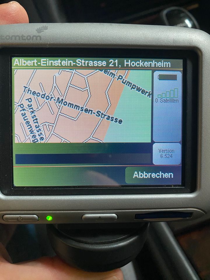 TomTom Navi Version 6.524 in Mosbach