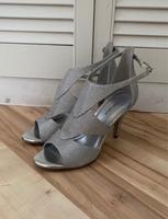 Glitzer Silber High Heels Abiball Prom Nordrhein-Westfalen - Krefeld Vorschau