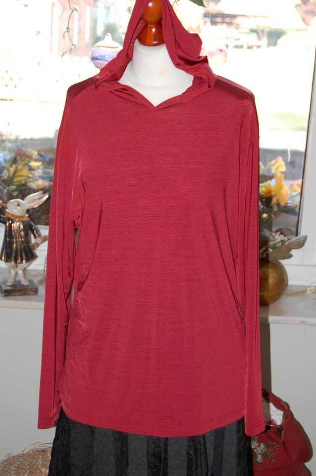 Kapuzen Shirt von Cinque XL rot, elastisch in Brackel