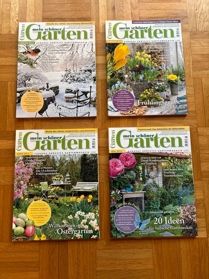Diverse Zeitschriften „Mein schöner Garten“, 20132021 in Nordrhein