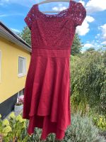 Rotes Kleid mit Spitze Niedersachsen - Rosdorf Vorschau
