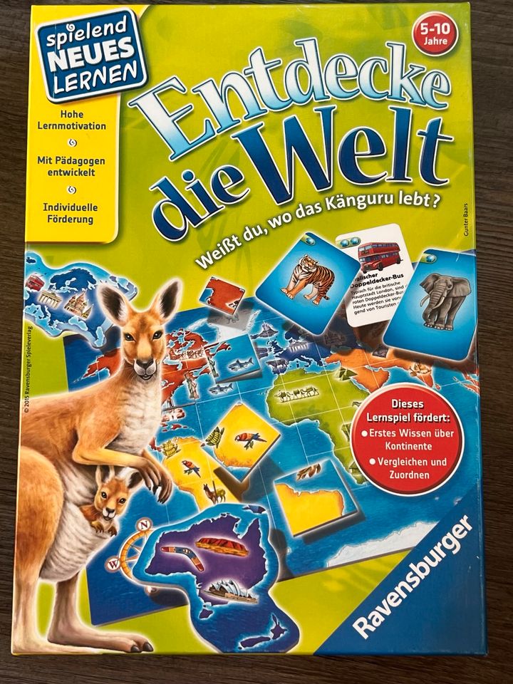 Gesellschaftsspiel Entdecke die Welt in Hannover