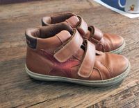 Bisgaard 36 Boots Schuhe Halbschuhe Leder braun Stiefelchen Stern Baden-Württemberg - Igersheim Vorschau