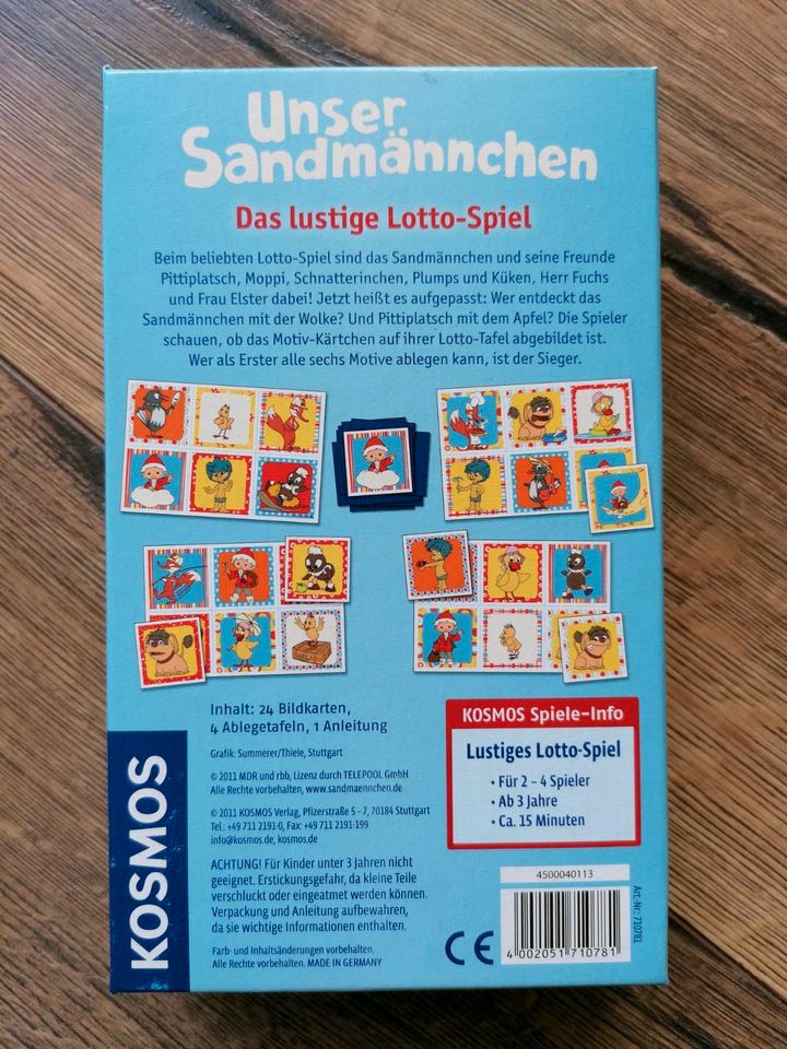 Spiel "Unser Sandmännchen" in Mönchenholzhausen