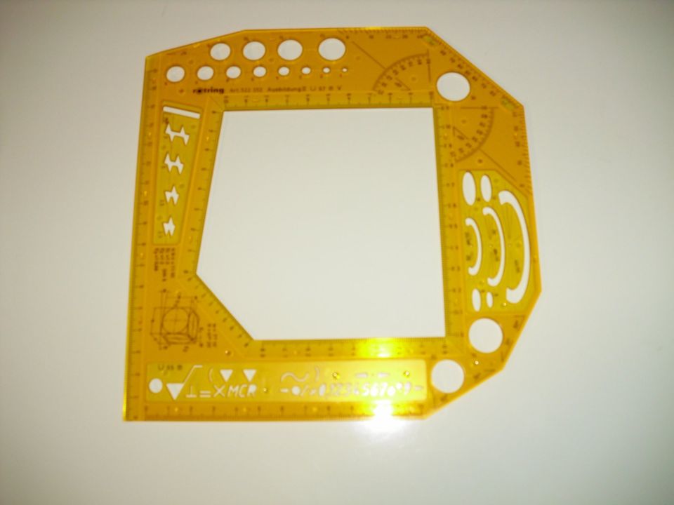 Rotring Zeichenschablone 522 352 in Büdelsdorf