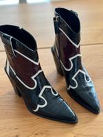 Cowboy Stiefelette Leder - Zara - 35 - TOP Bayern - Eichenau Vorschau