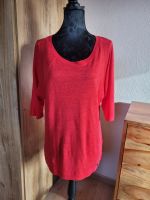 Shirt Strickshirt Leinen rot Via Appia Neu 36 S Niedersachsen - Vienenburg Vorschau