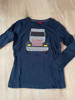 S.Oliver 116 | Langarmshirt marineblau Truck Pailetten Hessen - Hainburg Vorschau