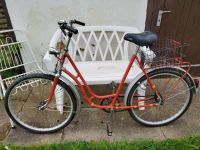 Altes Damen Fahrrad Diamant, 70er DDR, rot, funktionsfähig Sachsen - Oderwitz Vorschau