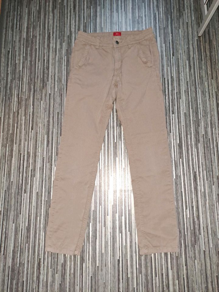 s.oliver Chino- Hose Größe 164 in Elterlein